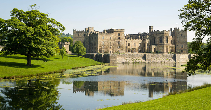 Raby Castle and surrounding deer park 